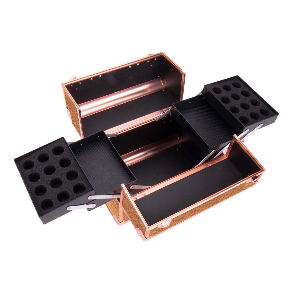 Kuferek Kosmetyczny L Na Lampę Total Rose Golden