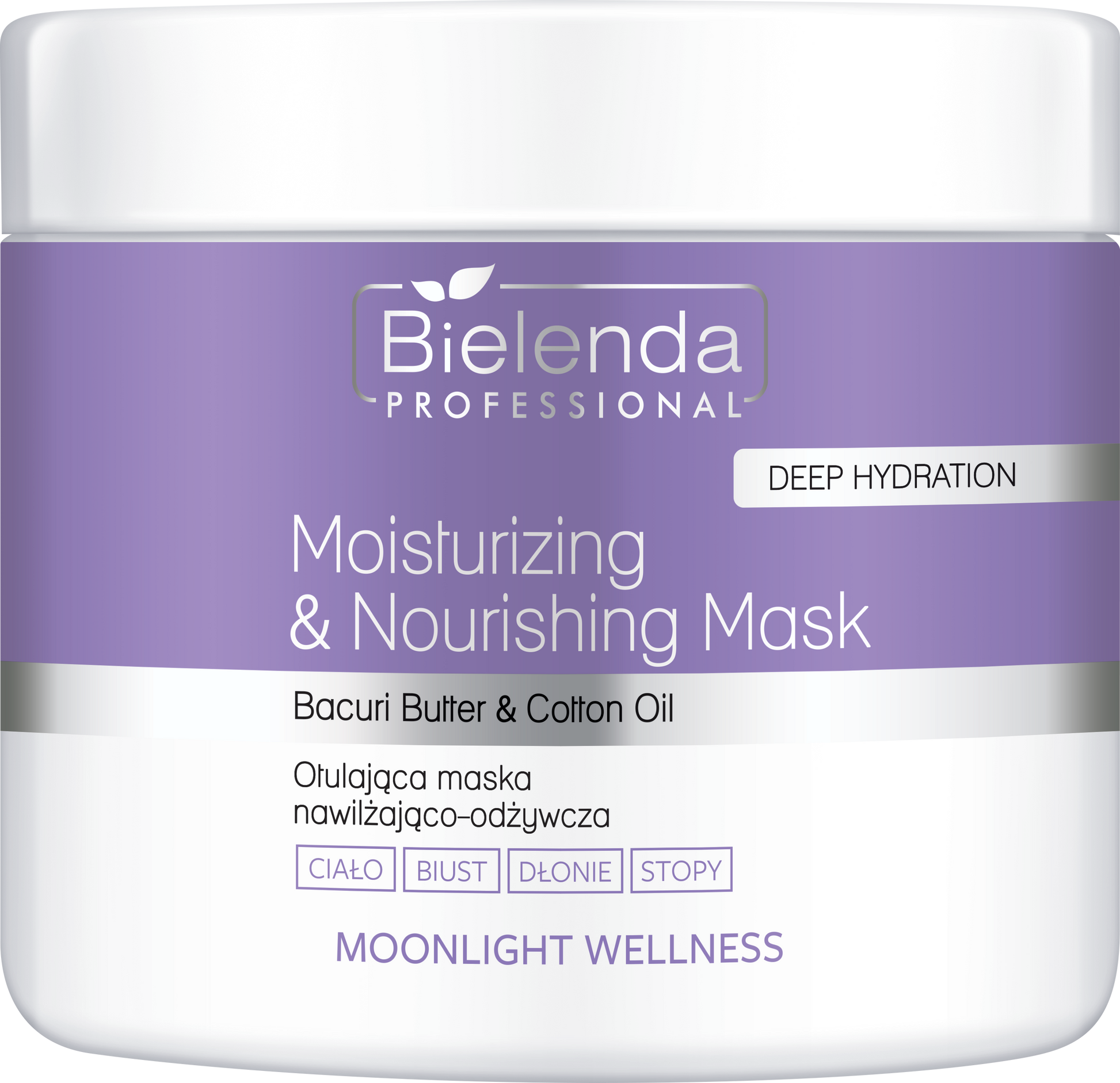 Bielenda Moonlight Wellnes Otulająca Maska Nawilżająco-Odżywcza, 600g