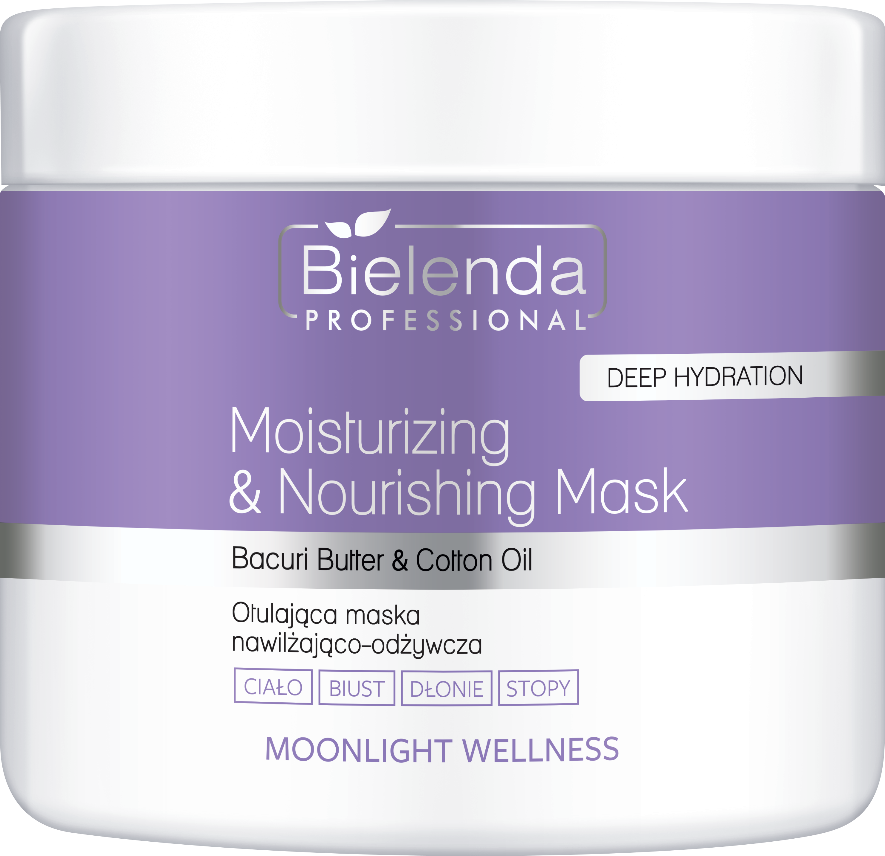 Bielenda Moonlight Wellnes Otulająca Maska Nawilżająco-Odżywcza, 600g