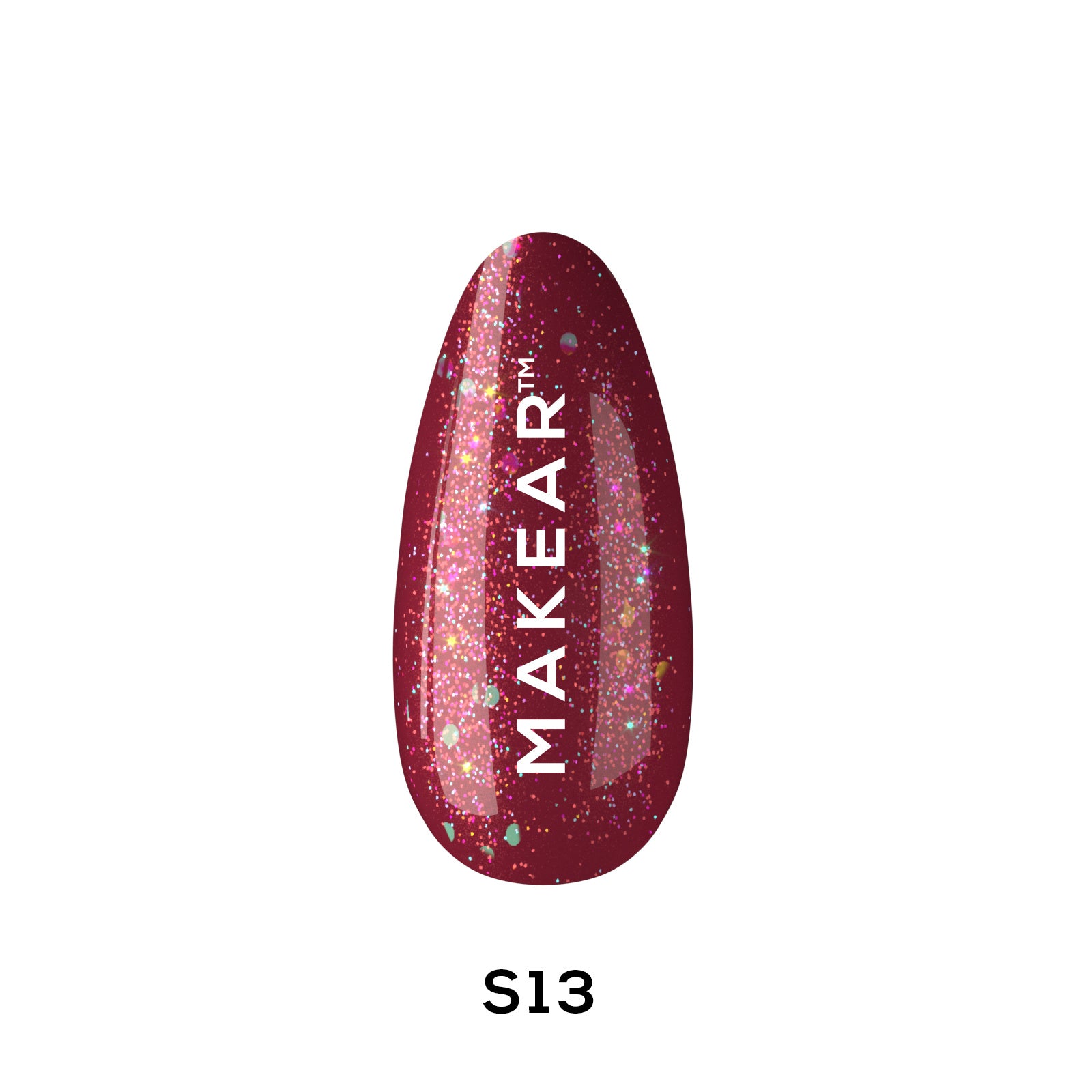 Makear Lakier Hybrydowy S13 Diamond 8 ml