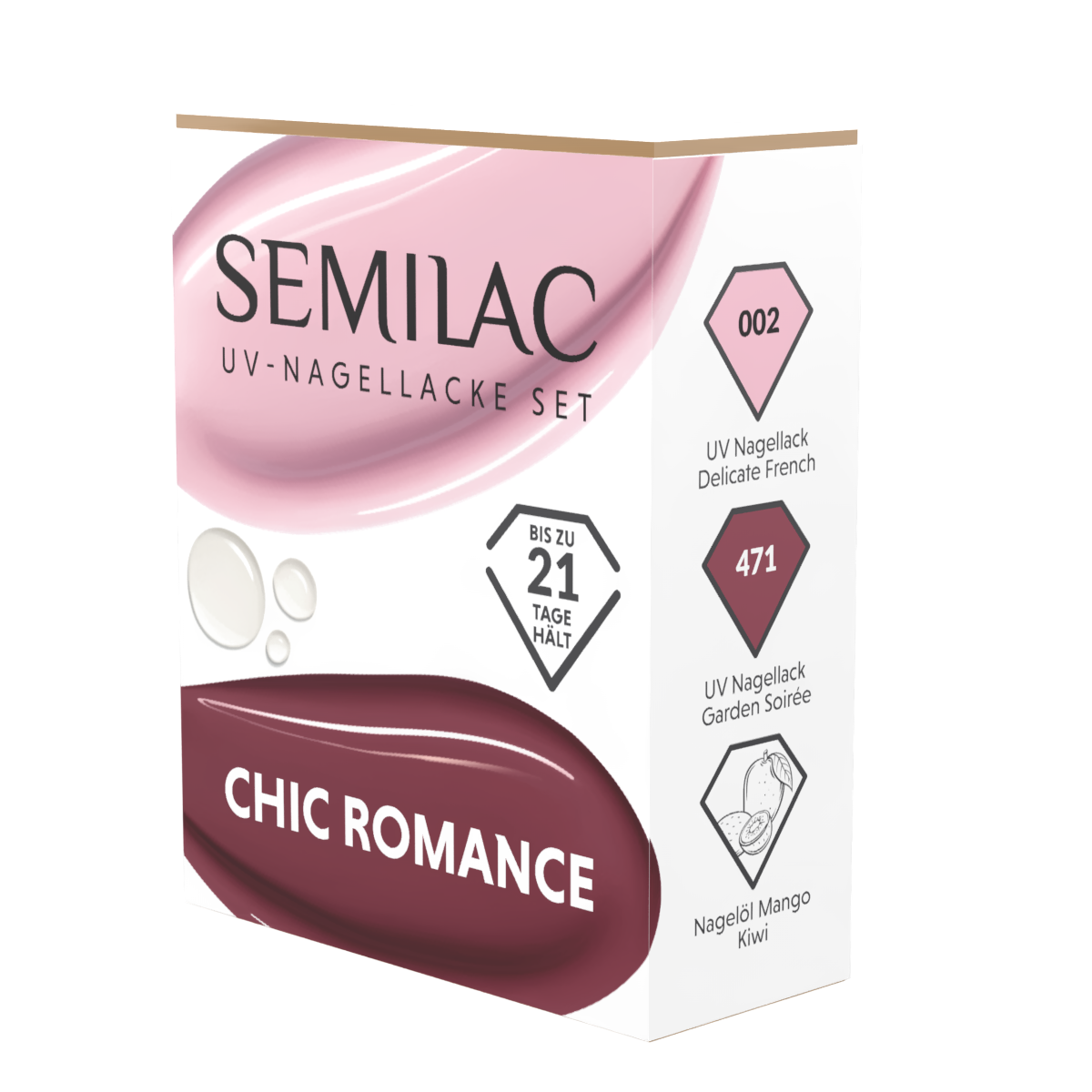 Semilac Zestaw Chic Romance