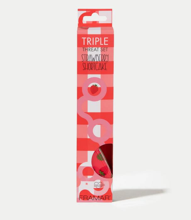 Framar Strawberry Shortcake Brush Set