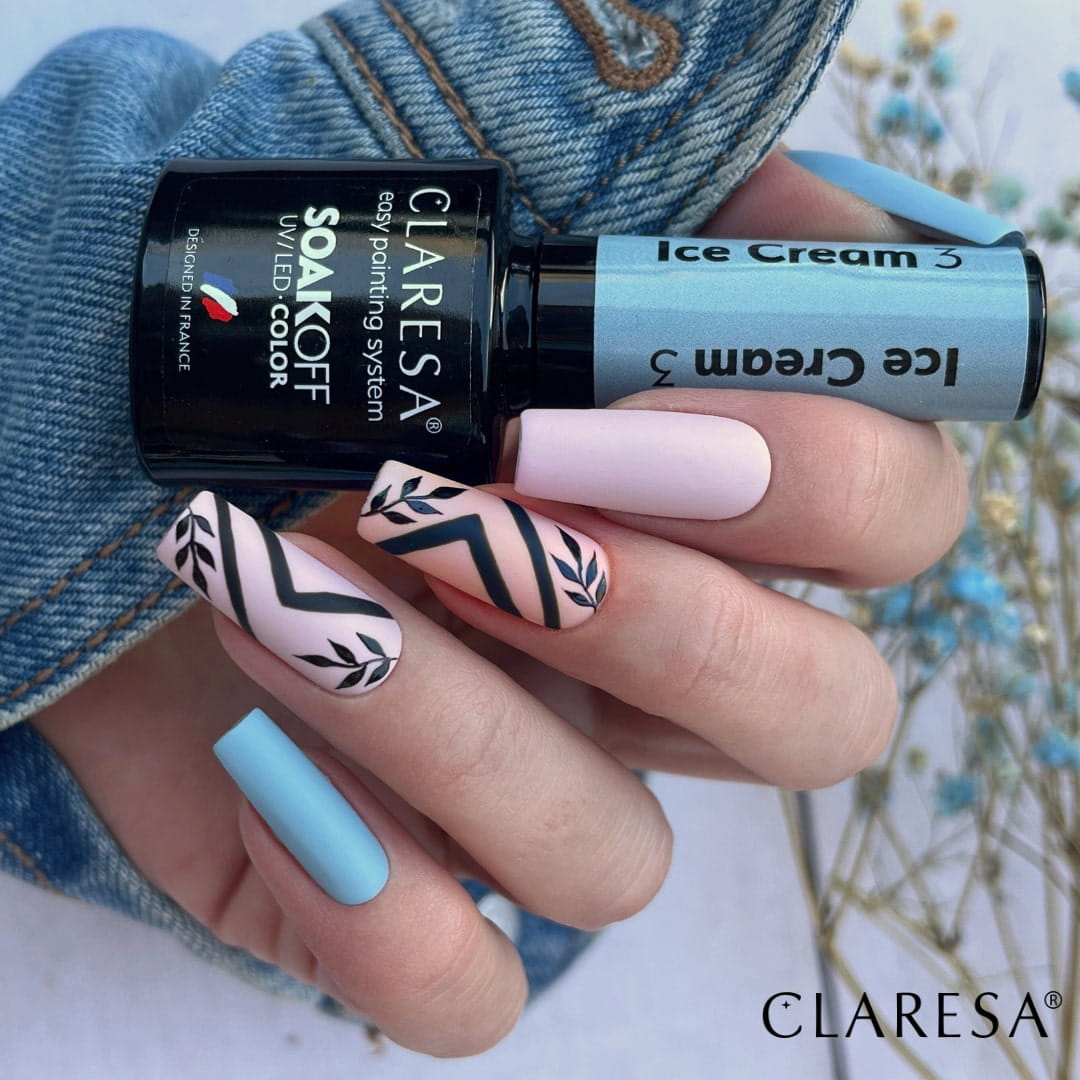 Claresa - Lakier hybrydowy Ice Cream 3 -5g