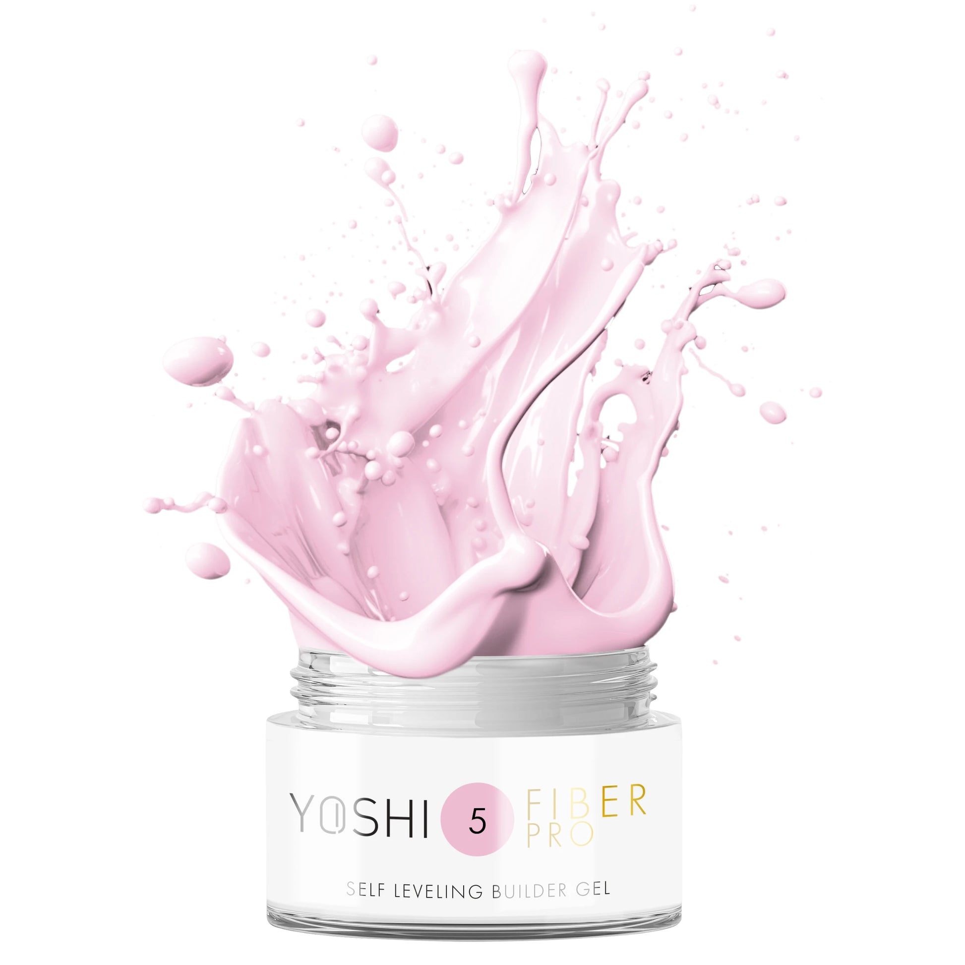 Yoshi - Żel Samopoziomujący Fiber PRO Gel UV LED No 5 50ml