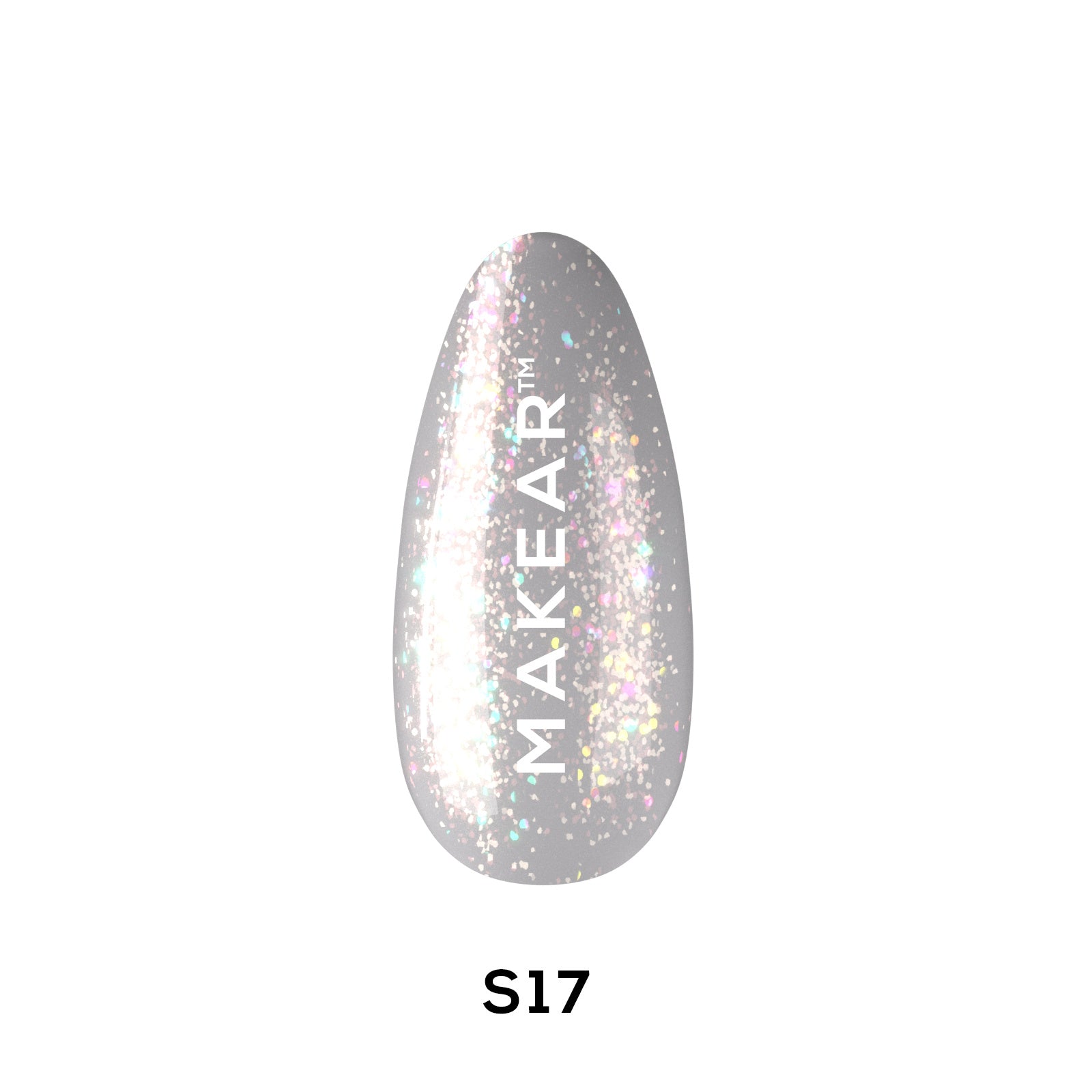 Makear Lakier Hybrydowy S17 Diamond 8 ml