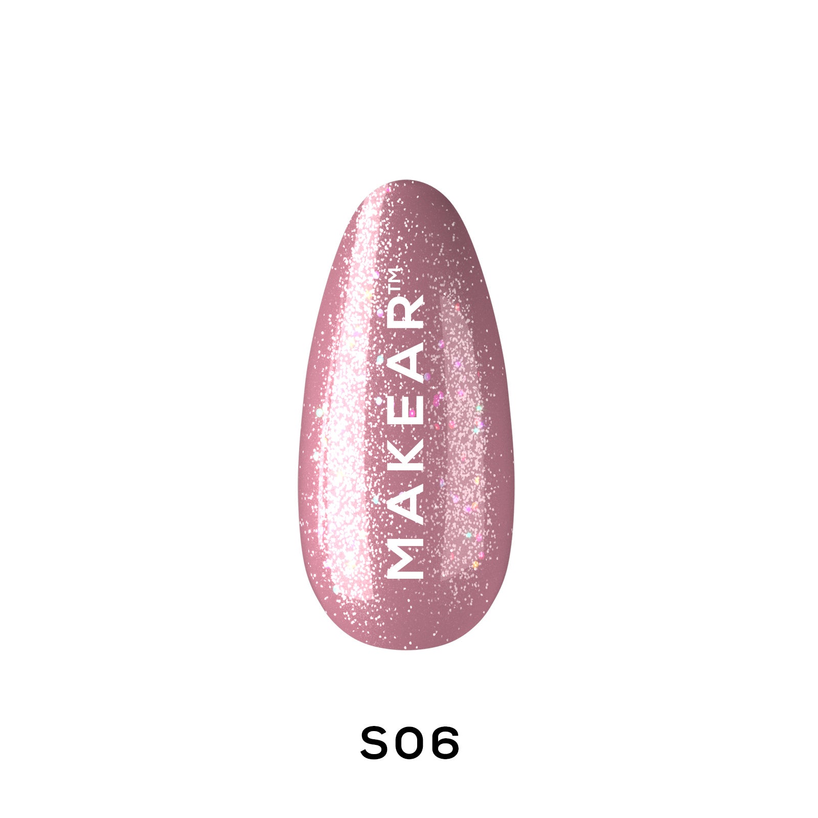 Makear Lakier Hybrydowy S06 Diamond 8 ml