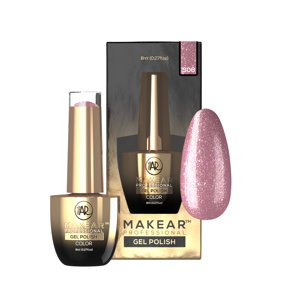 MAKEAR Makear Hybrid-Nagellack S06 Diamond 8 ml — Inhaltsstoffe und Bewertung