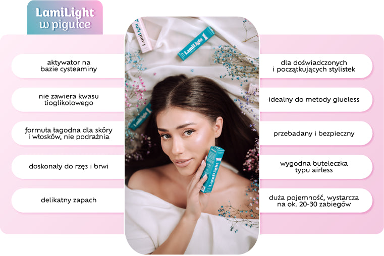 Wonder Lashes LamiLight Krok 1 Do Liftingu I Laminacji Rzęs Oraz Brwi
