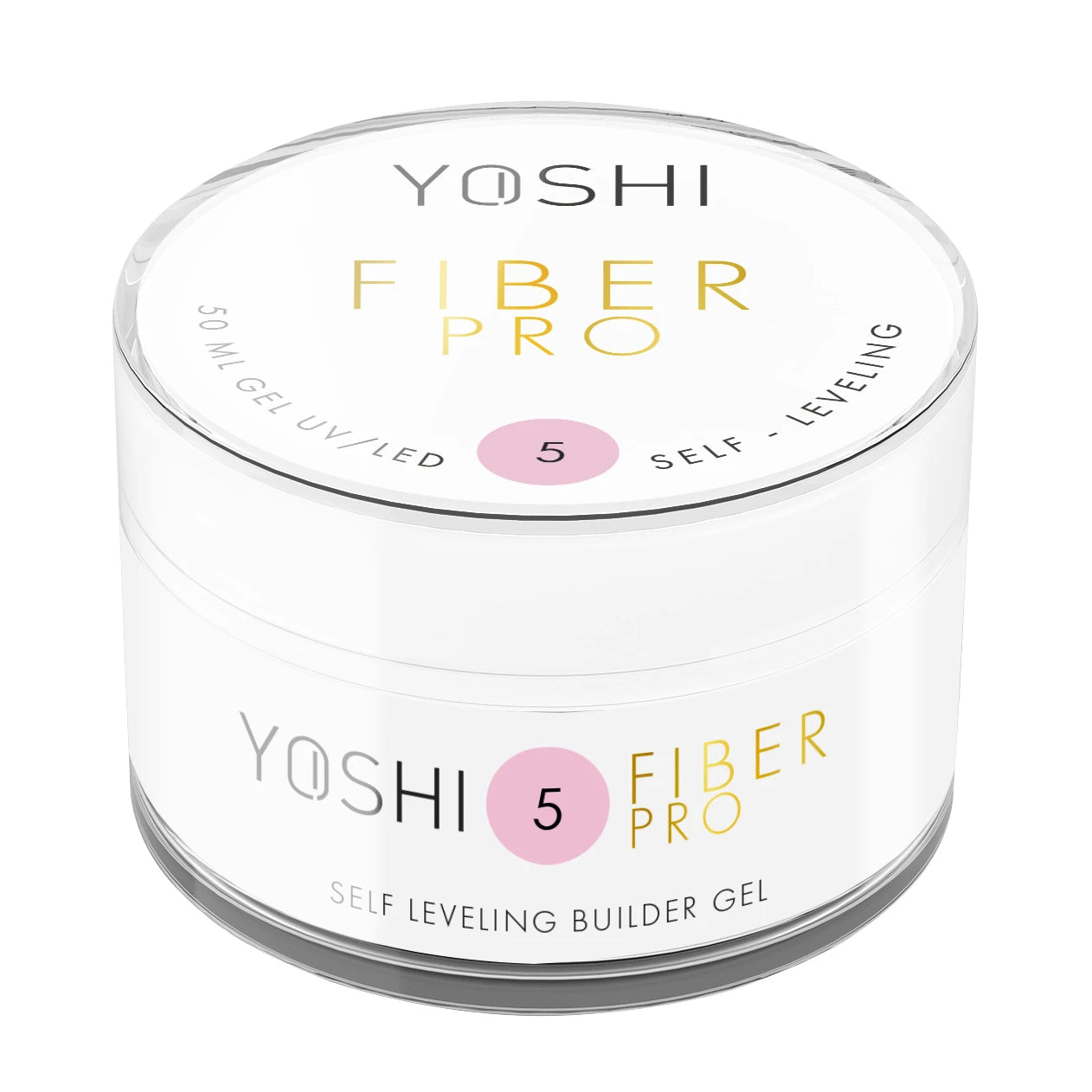 Yoshi - Żel Samopoziomujący Fiber PRO Gel UV LED No 5 50ml