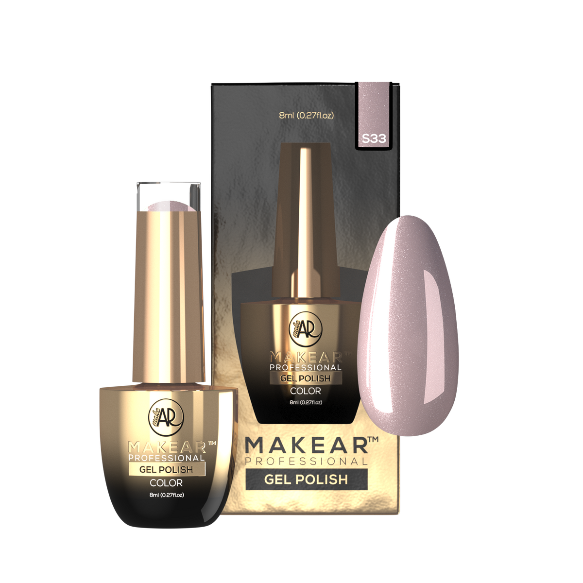 MAKEAR Makear Hybrid-Nagellack S33 Diamond 8 ml — Inhaltsstoffe und Bewertung
