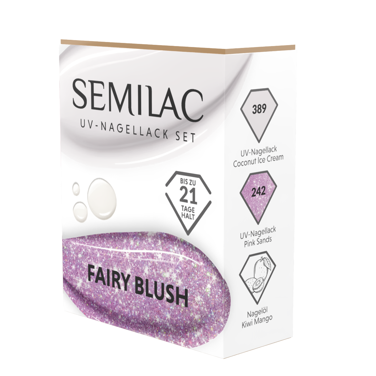 Semilac Zestaw Fairy Blush