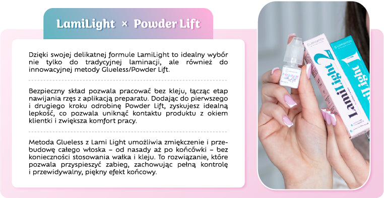 Wonder Lashes LamiLight Krok 1 Do Liftingu I Laminacji Rzęs Oraz Brwi