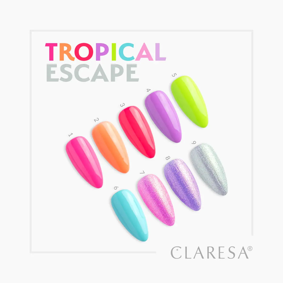 Claresa - Lakier Hybrydowy Tropical Escape 2 5g