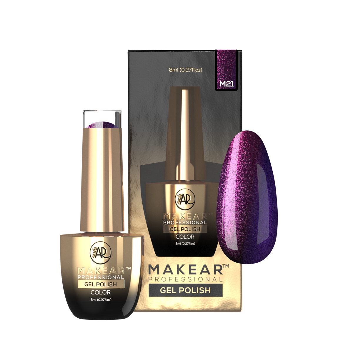 MAKEAR Makear Hybrid-Nagellack M21 Illusion 8 ml — Inhaltsstoffe und Bewertung