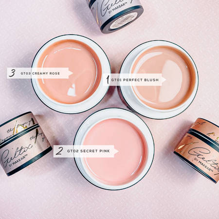 Makear GT02 - Geltix Żel Tiksotropowy Secret Pink 50ml