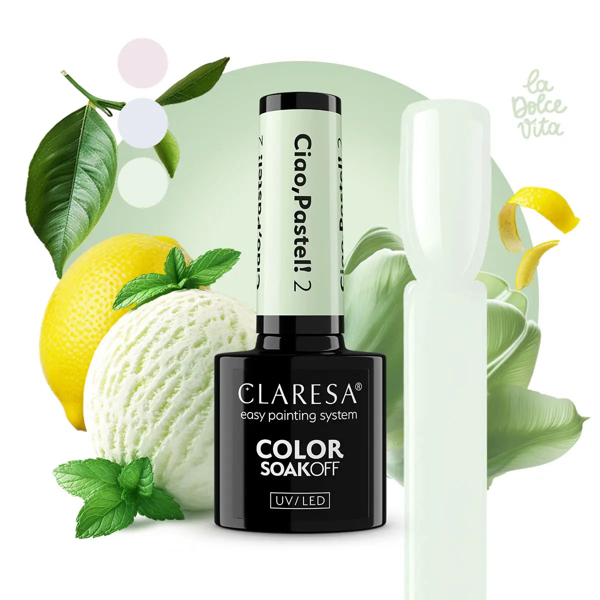 Claresa Lakier Hybrydowy Ciao,Pastel! 2 5g
