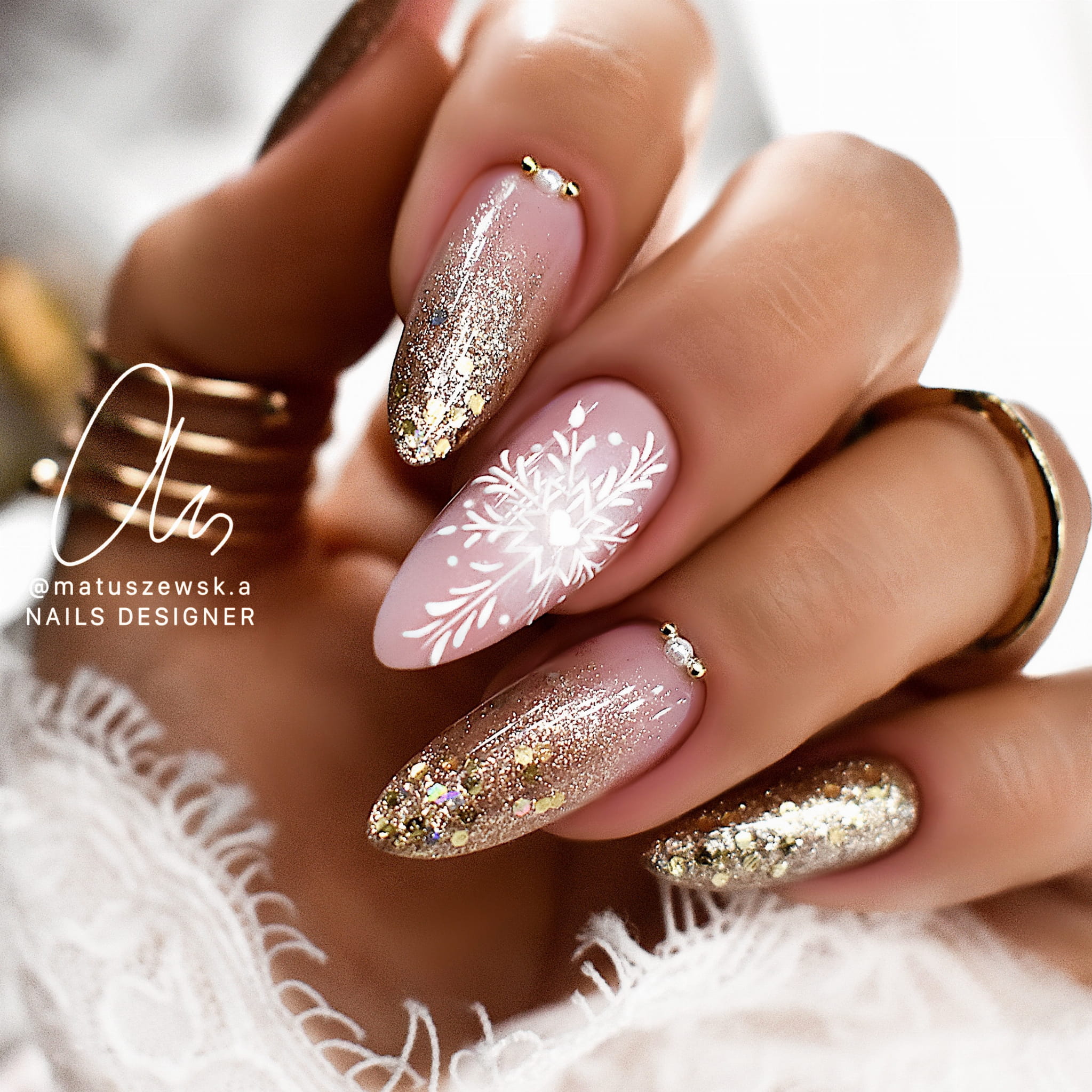 Pyłek Do Paznokci Elegance 1g Nr. 08
