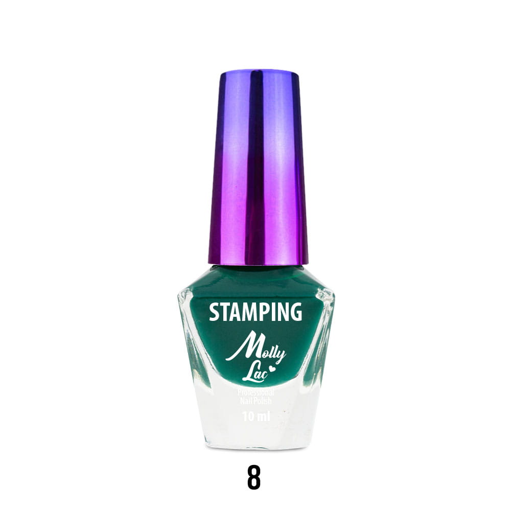 Molly Lac Lakier Do Stempli I Stampingu Zielony Nr 8 10 Ml