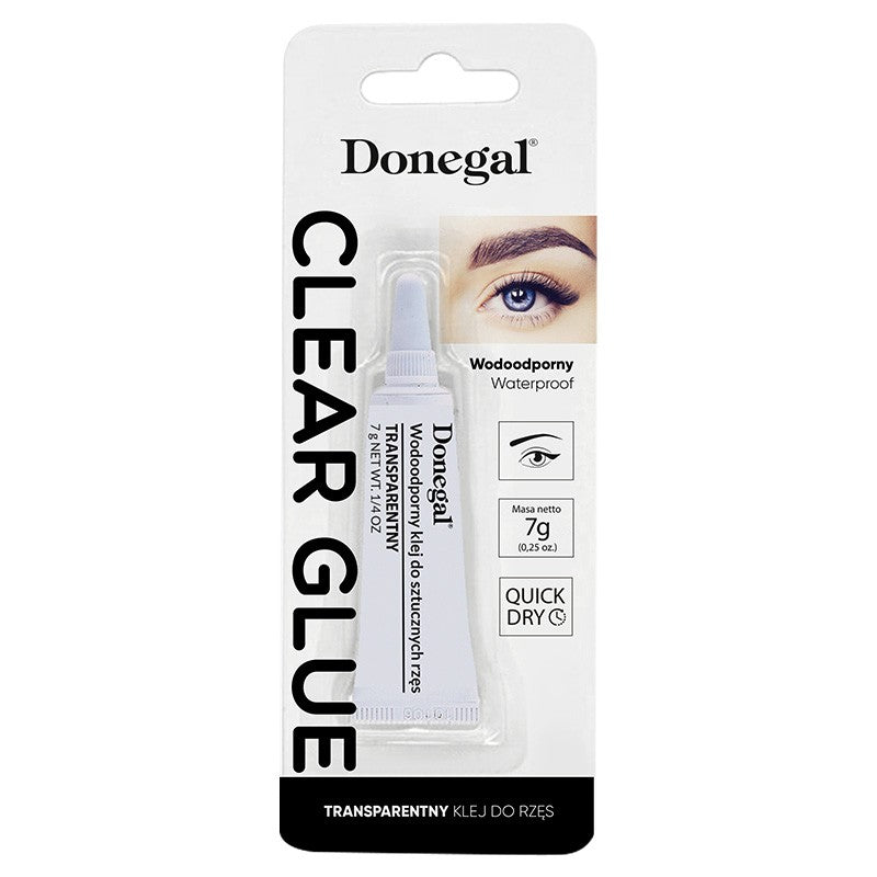 Donegal Klej Do Rzęs Wodoodporny Clear Glue 7g