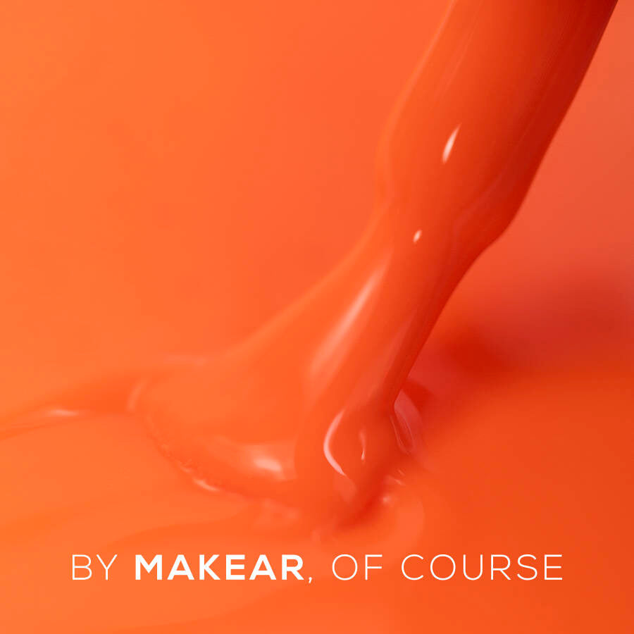 Makear Baza Juicy Rubber Base CRB15 Sparkling Orange 8Ml