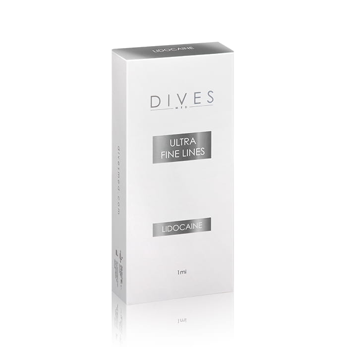 Dives Med Ultra Fine Lines Lidocaine Elastyczny Wypełniacz 1ml