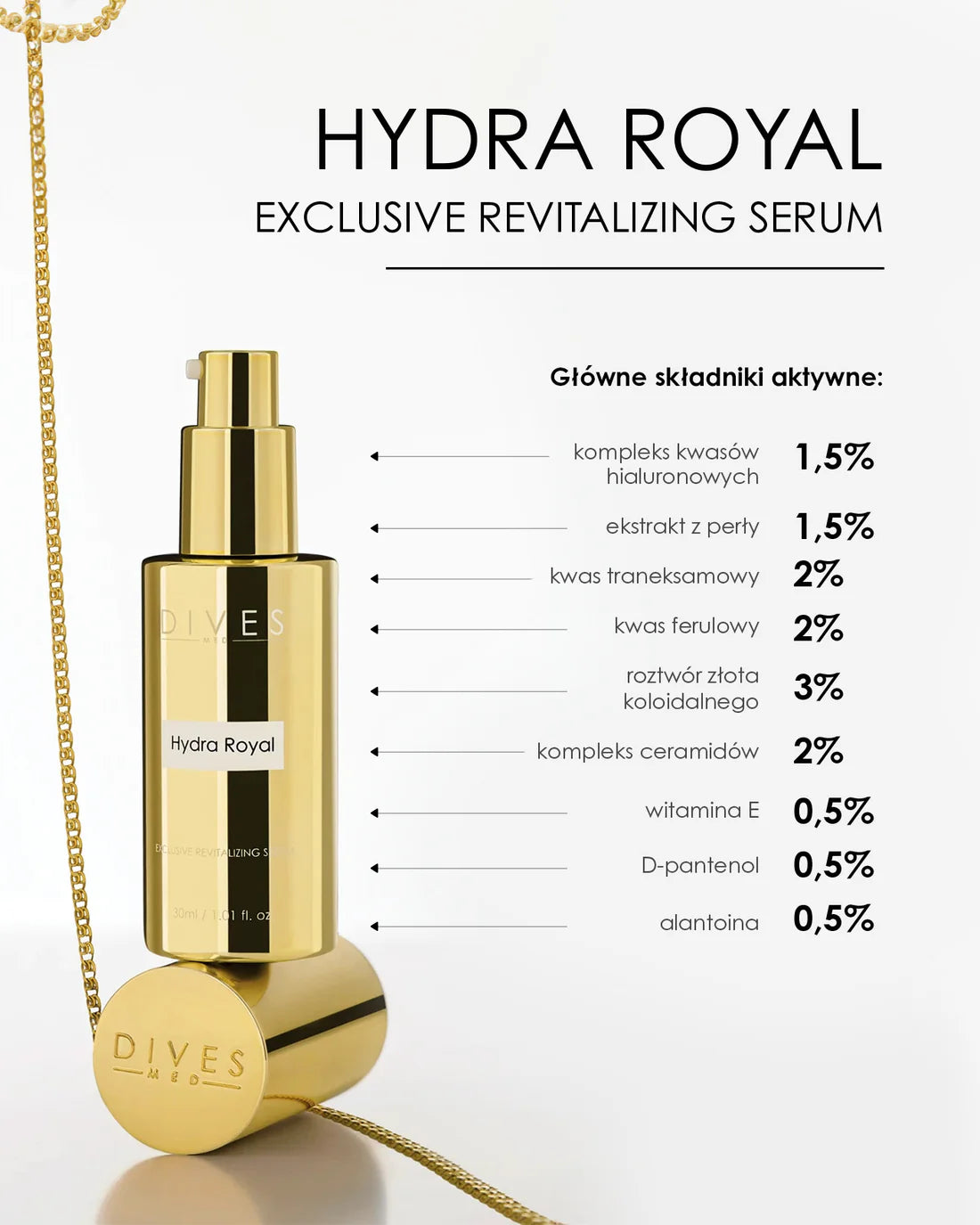 Dives Hydra Royal - Exclusive Revitalizing Serum 30ml