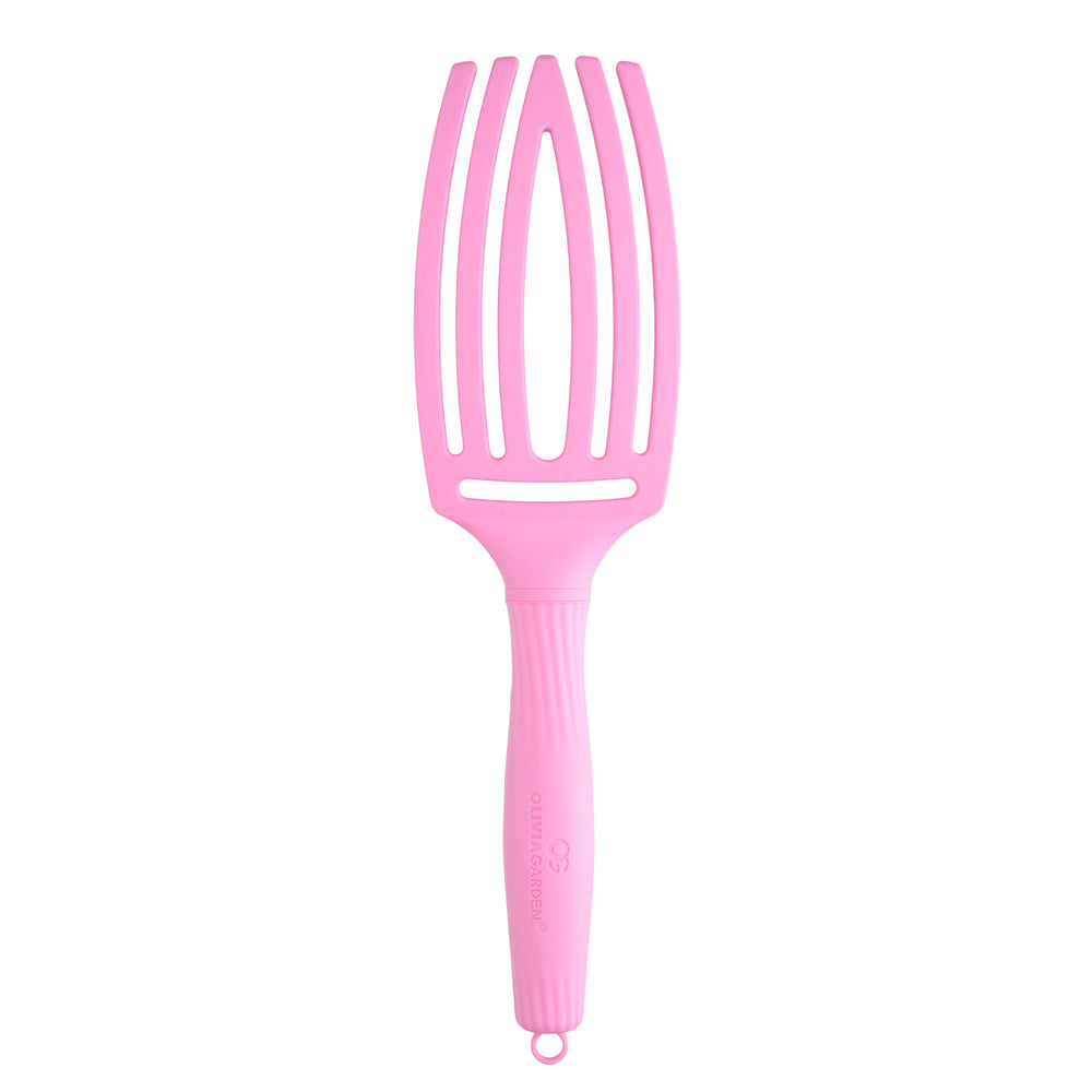 Olivia Garden Szczotka Do Włosów Fingerbrush Combo Medium Pink Tokyo Do Rozczesywania Włosów Amazonki Róż Po Zdrowie