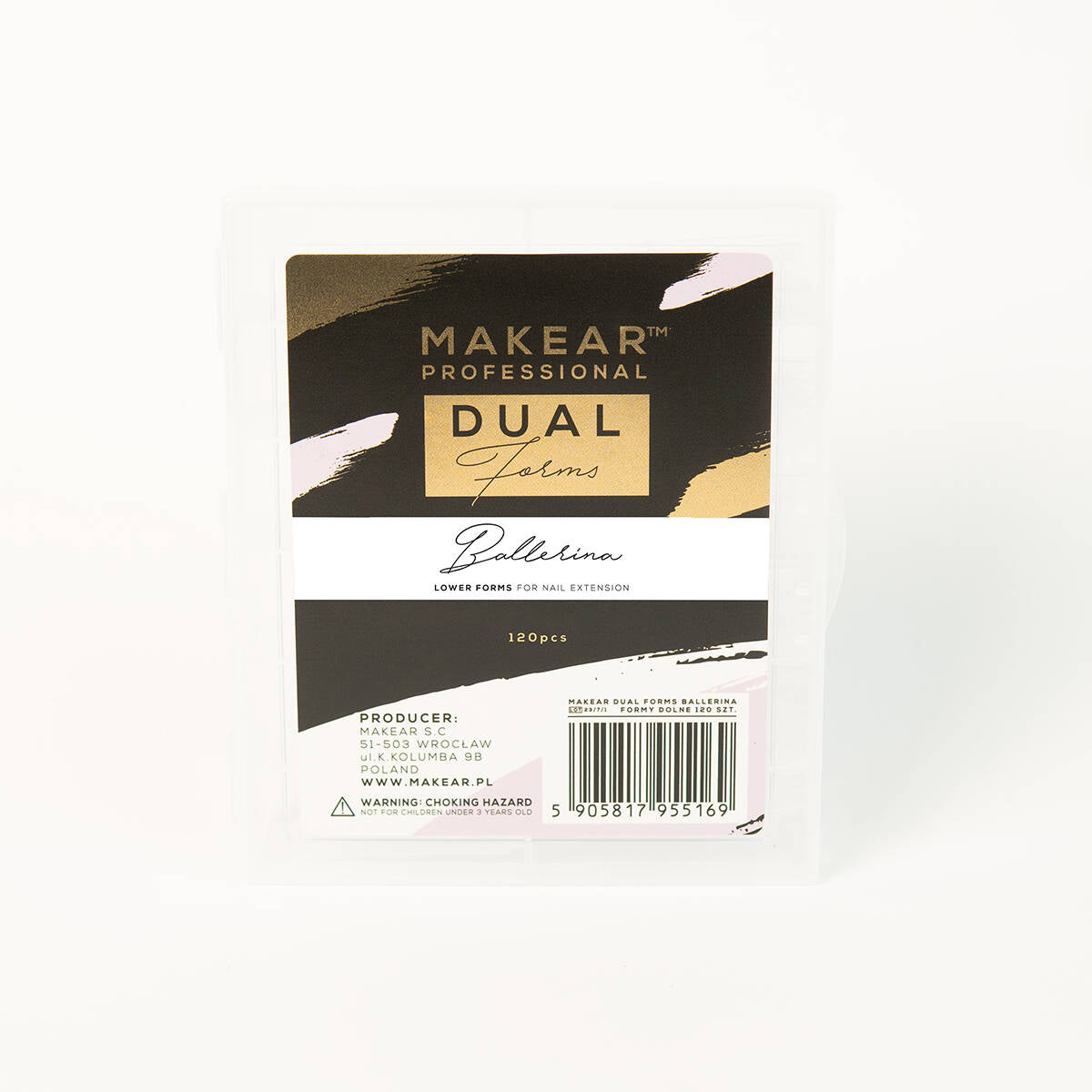 Makear Dual Forms Ballerina - Formy Dolne Kształt Ballerina 120 Szt.