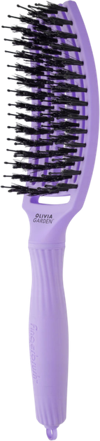 Olivia Garden Finger Brush Szczotka Do Włosów Combo Lavender Medium