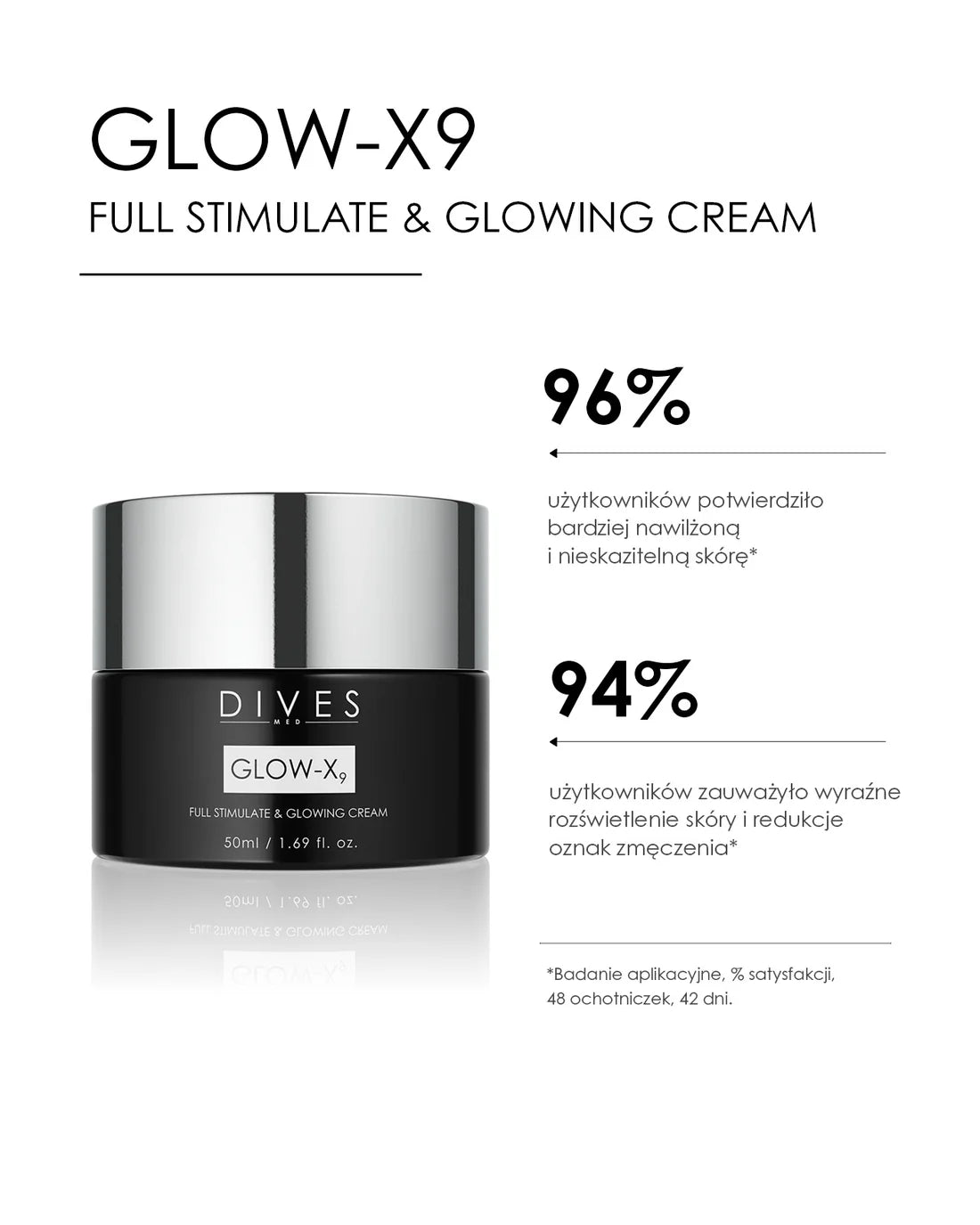 Dives Glow X9 - Full Stimulate & Glowing Cream 50ml