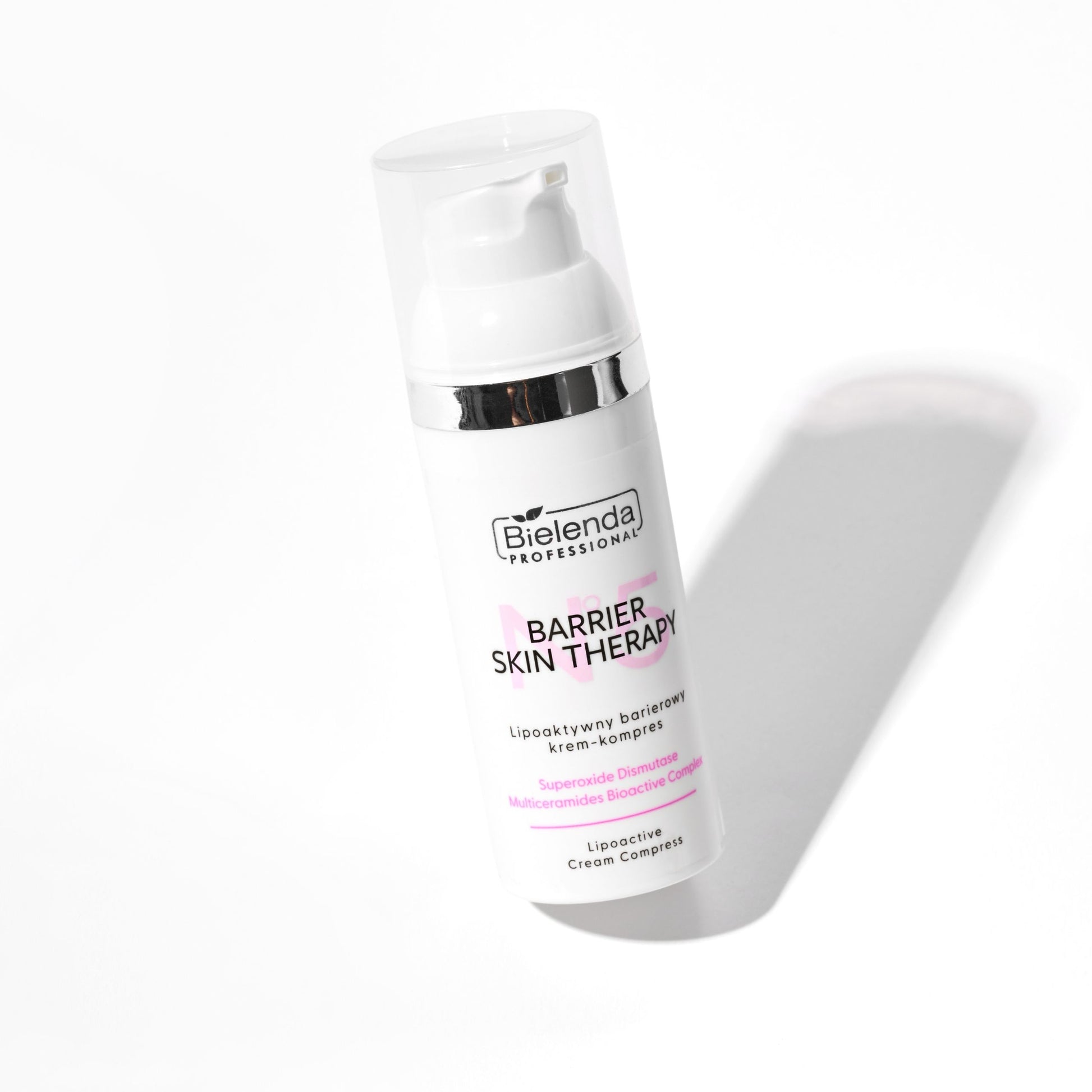 Bielenda IS Barrier Skin Therapy Lipoaktywny Barierowy Krem – Kompres Do Twarzy I Ciała Z Dysmutazą Ponadtlenkową I Ektoiną, 50ml