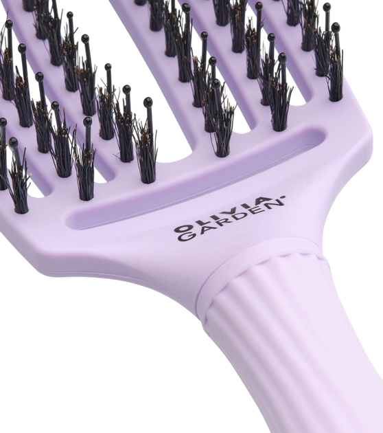Olivia Garden Finger Brush Szczotka Do Włosów Combo Lavender Medium