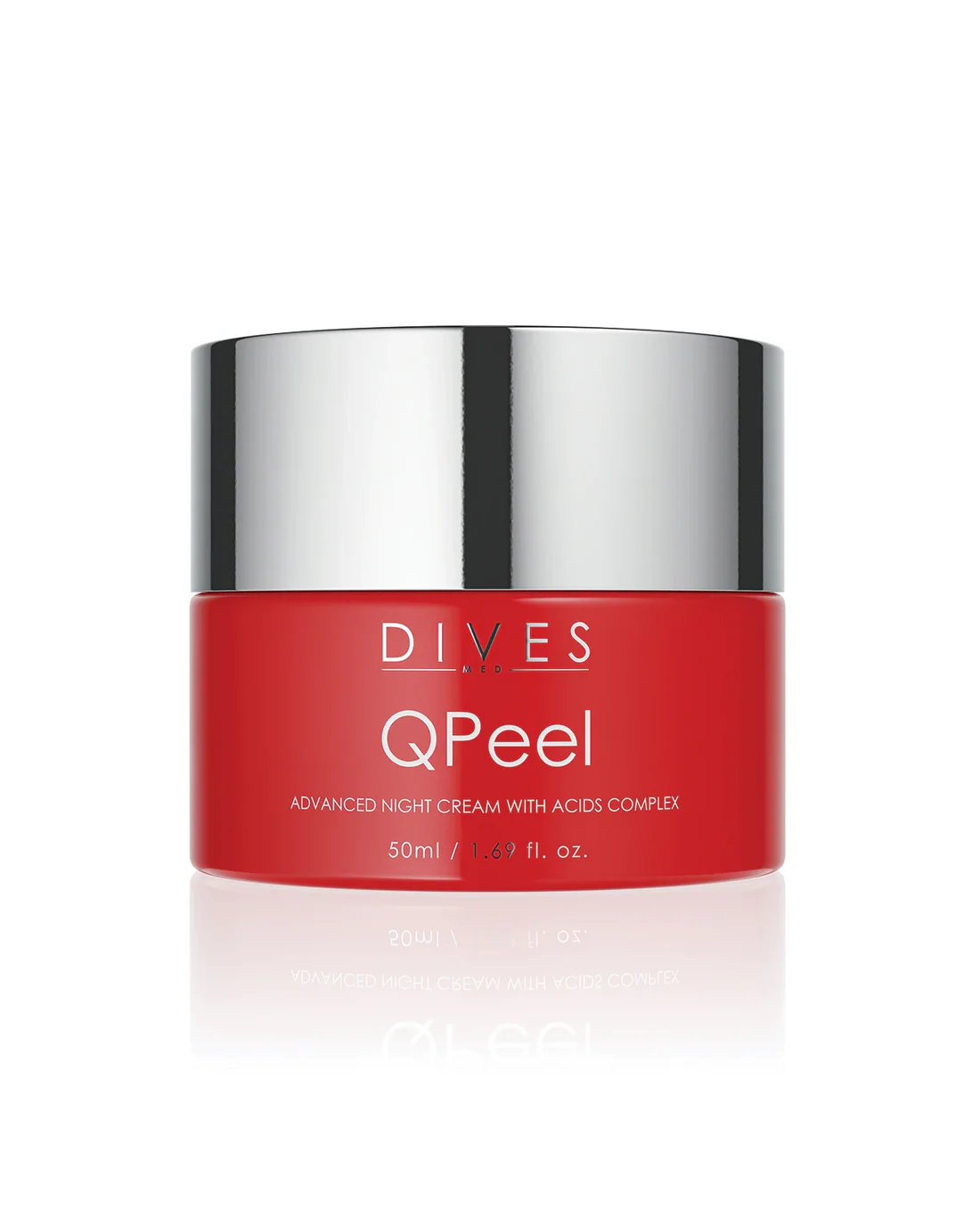 DIVES Dives Qpeel - Advanced Night Cream With Acids Complex Zaawansowany Krem Na Noc Z Kompleksem Kwasów 50ml