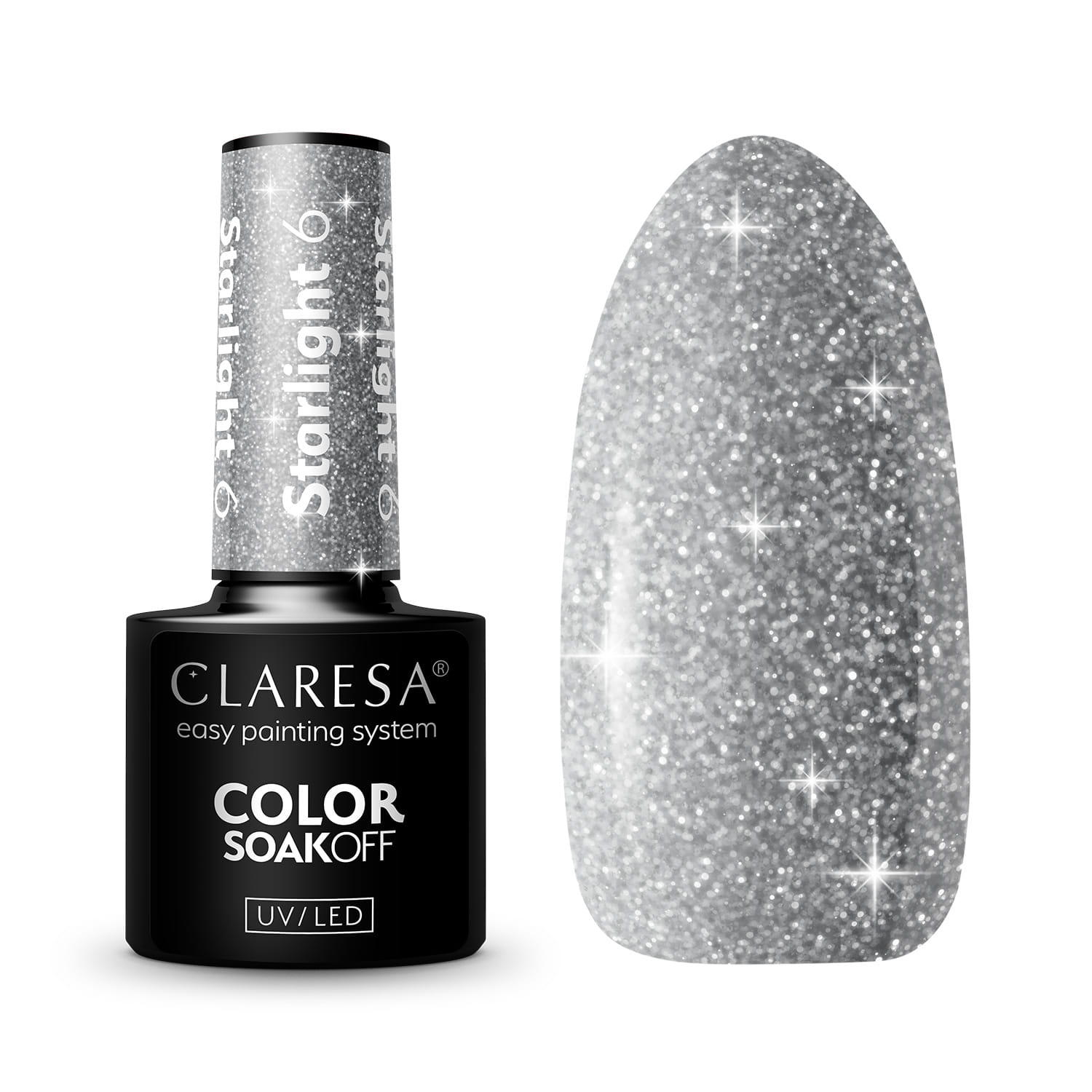 Claresa - Lakier Hybrydowy Starlight 6 -5g