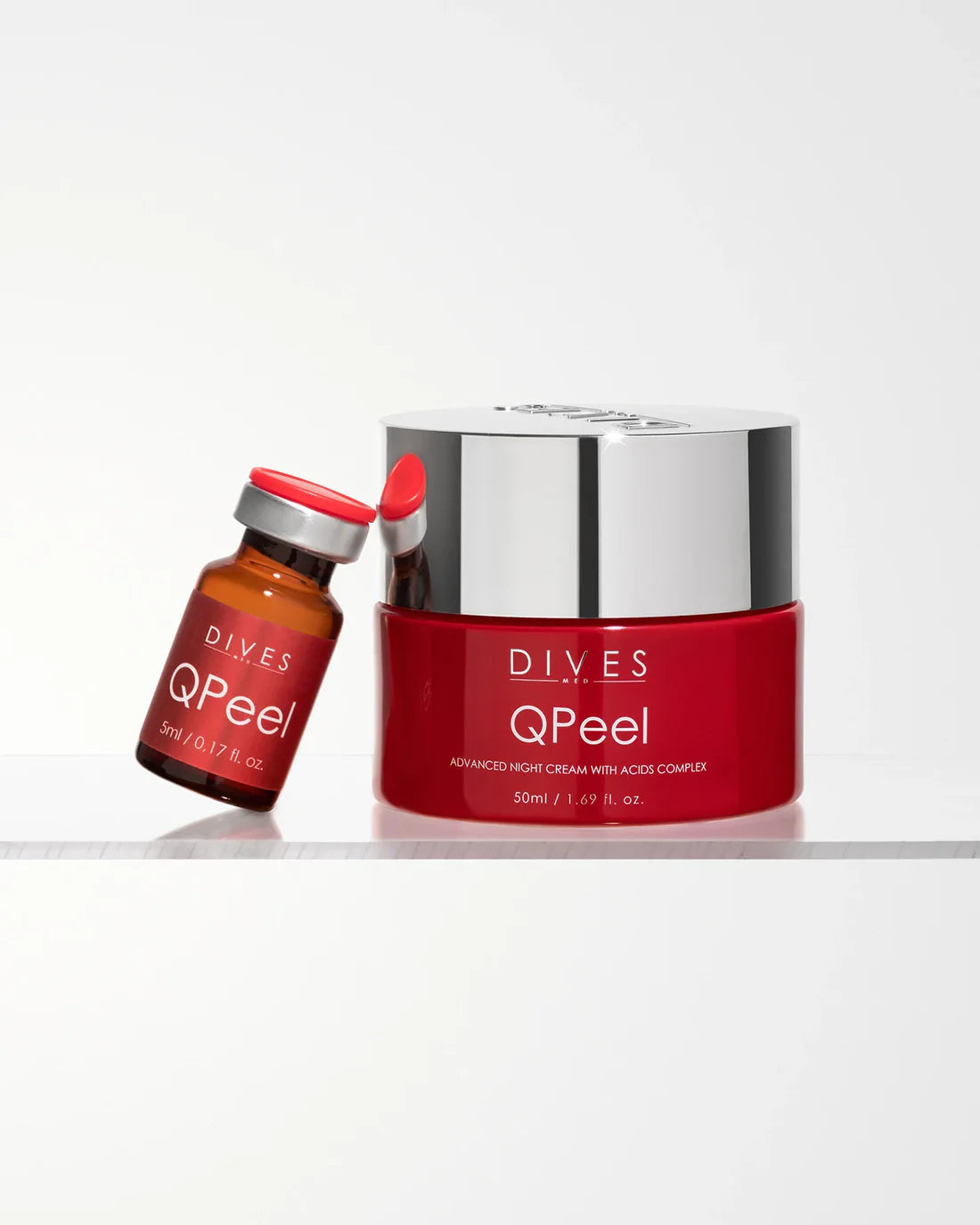 Dives Qpeel - Advanced Night Cream With Acids Complex Zaawansowany Krem Na Noc Z Kompleksem Kwasów 50ml