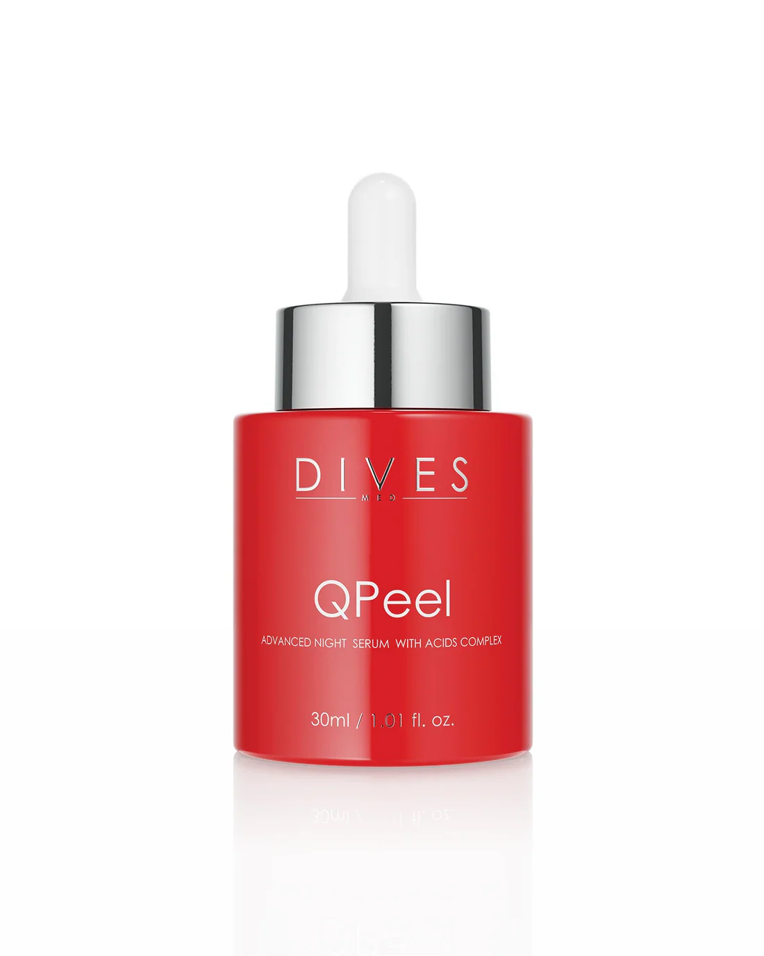 DIVES Dives Qpeel - Advanced Night Serum With Acids Complex Zaawansowane Serum Na Noc Z Kompleksem Kwasów 30ml — Składniki i ocena