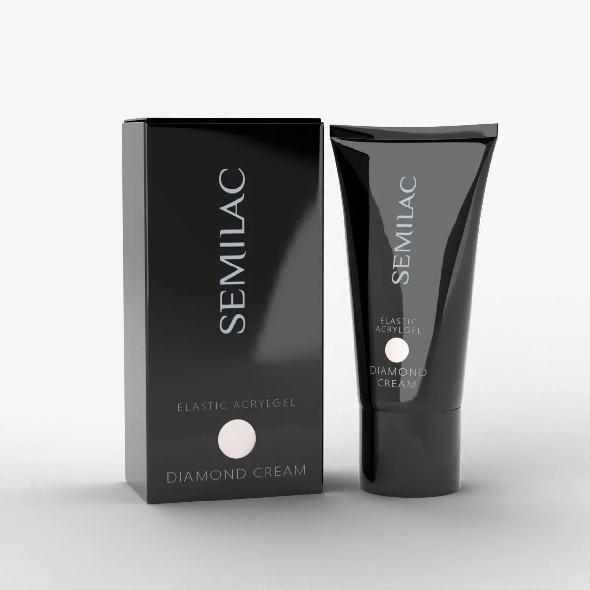 Semilac Akrylożel Elastic Acrylgel Diamond Cream 30g