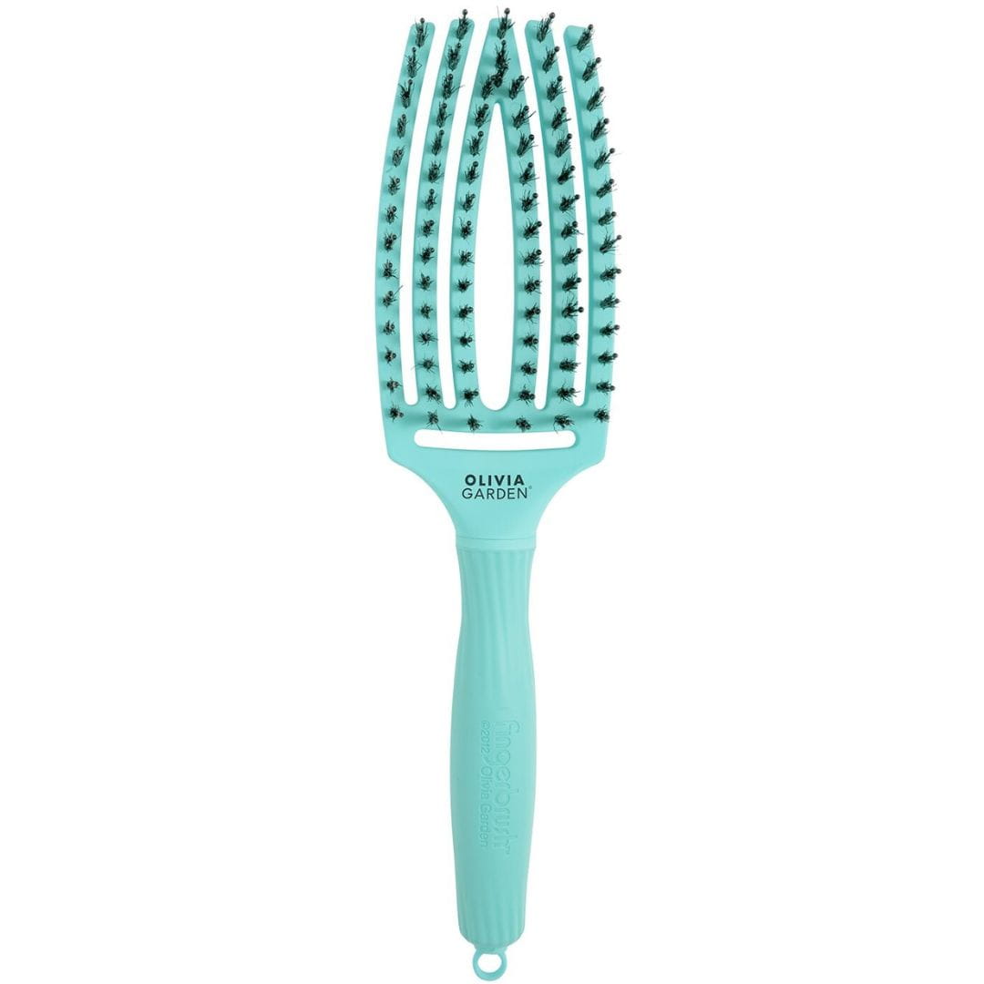 Olivia Garden Finger Brush Szczotka Do Włosów Combo M Mint
