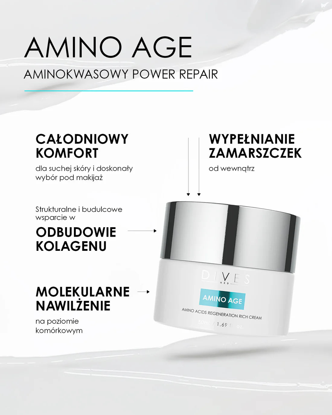 Dives Amino Age - Amino Acids Regeneration Rich Cream 50ml
