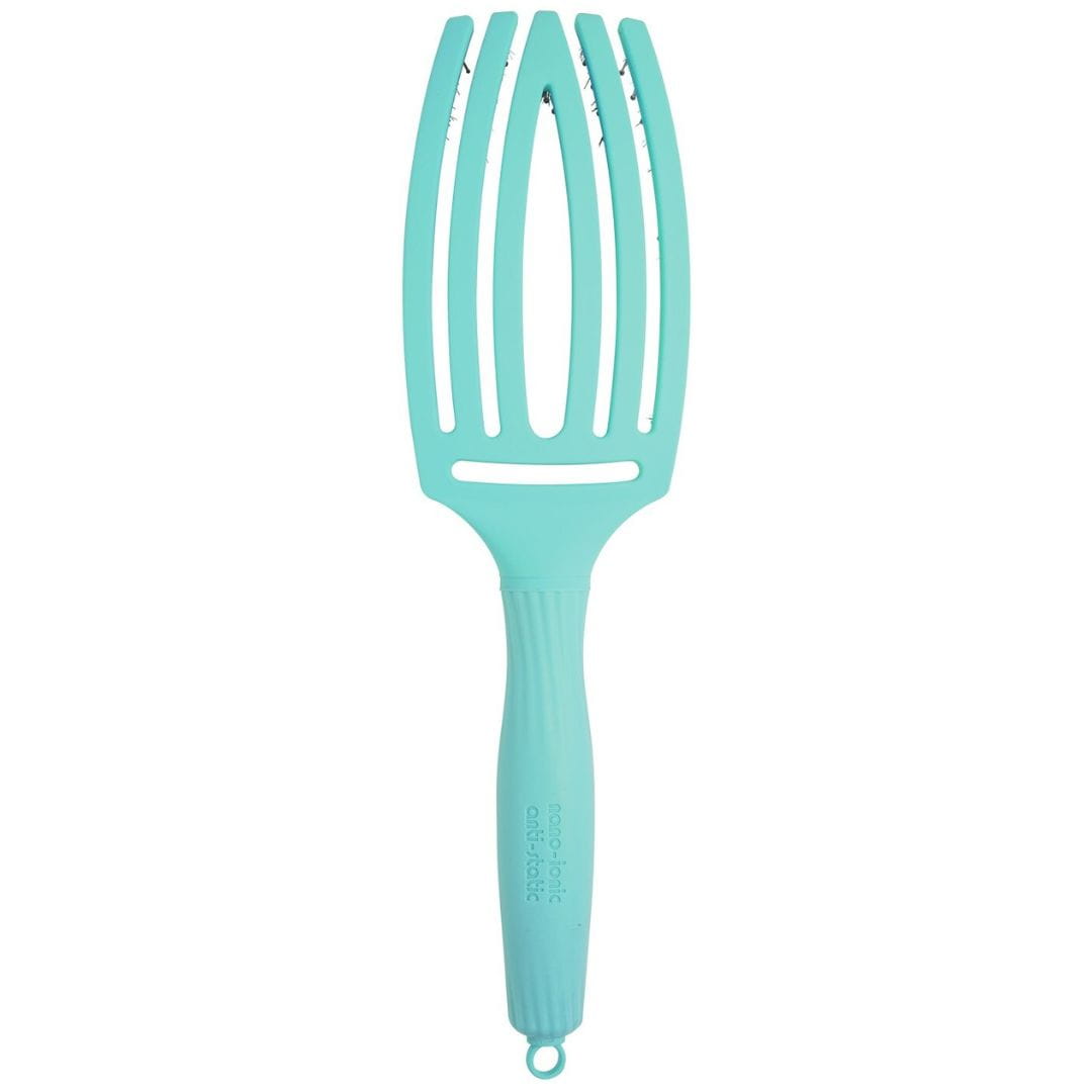 Olivia Garden Finger Brush Szczotka Do Włosów Combo M Mint