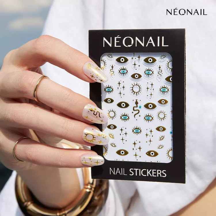 NeoNail Naklejki Na Paznokcie Boho Gold