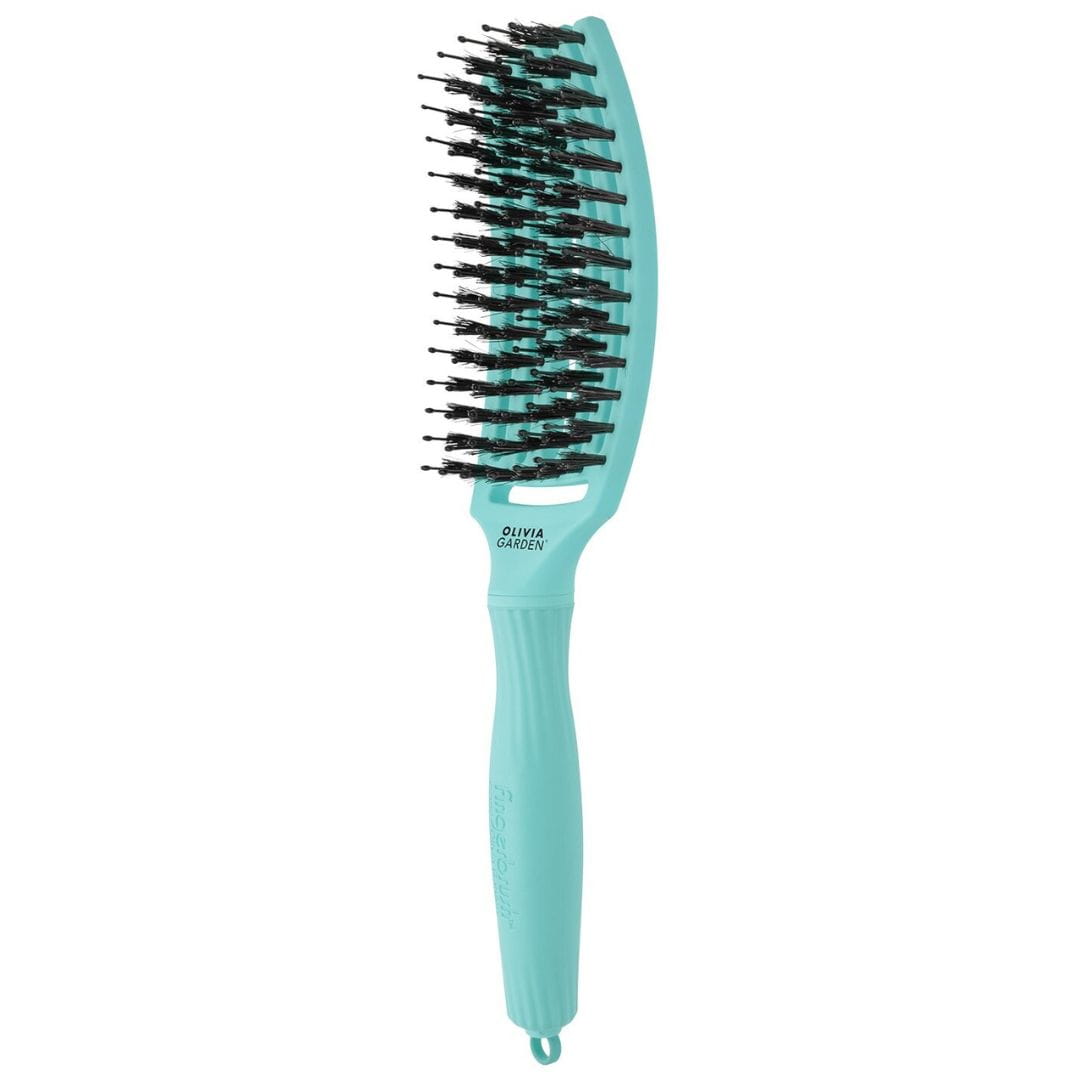 Olivia Garden Finger Brush Szczotka Do Włosów Combo M Mint