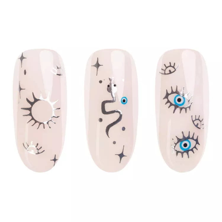 NeoNail Naklejki Na Paznokcie Boho Silver