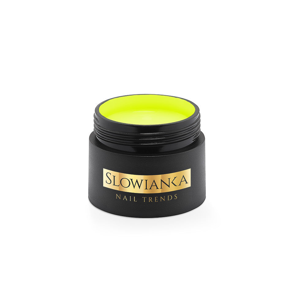 Slowianka - Żel Konstrukcyjny (Budujący) Milky Neon Gel Lemon 15g
