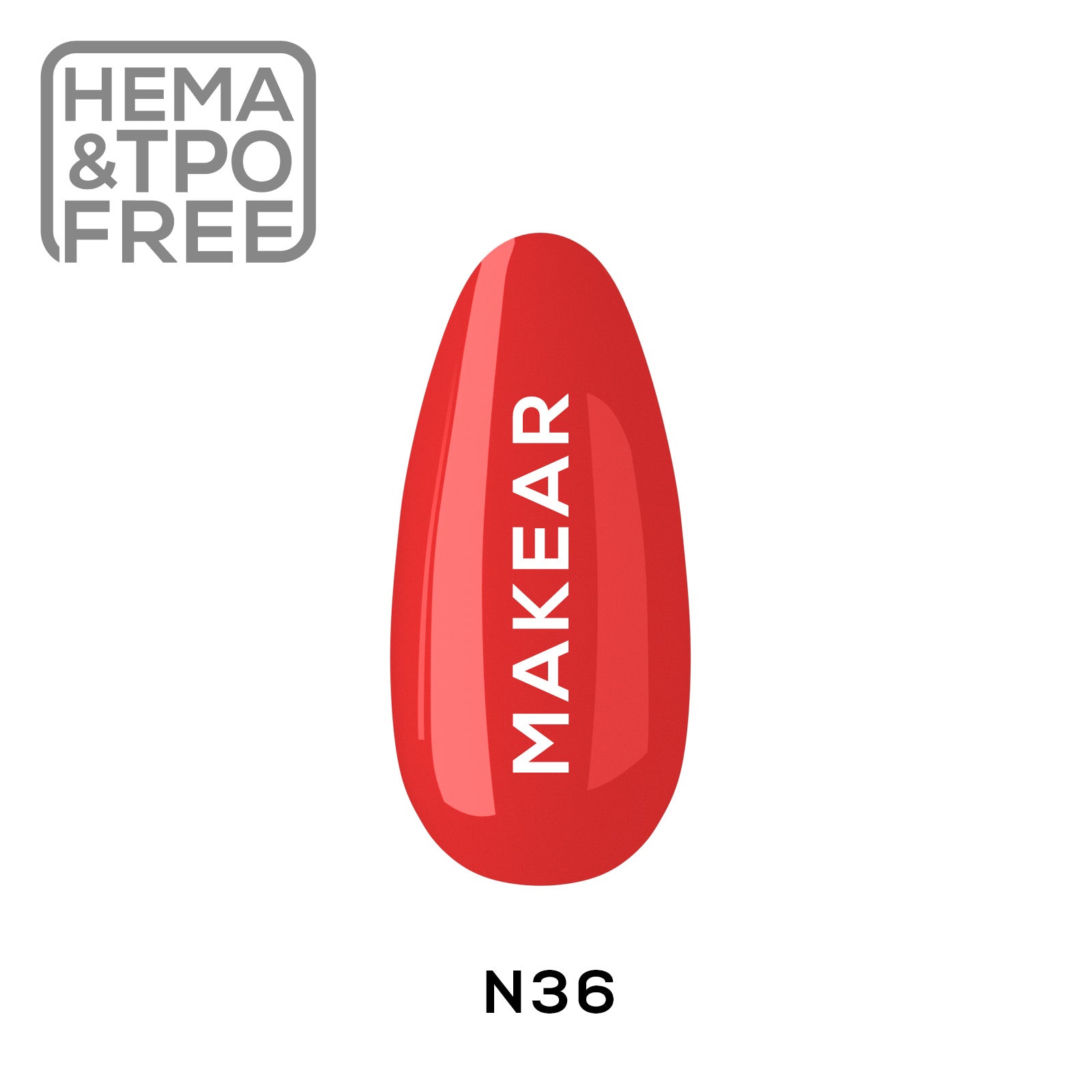 Makear Lakier Hybrydowy N36 Neon 8Ml