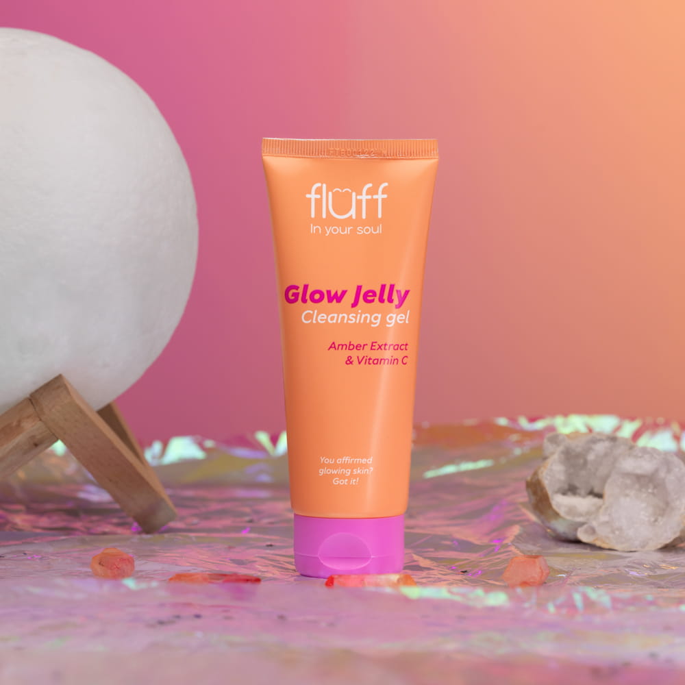 Fluff Żel Do Mycia Twarzy- Ekstrakt Z Bursztynu I Witamina C 100ml