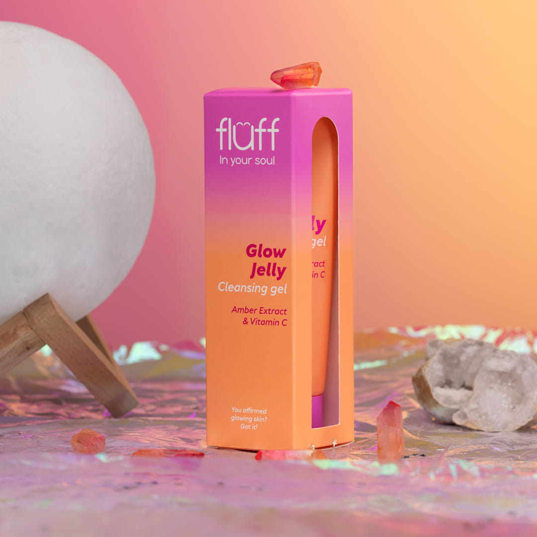 Fluff Żel Do Mycia Twarzy- Ekstrakt Z Bursztynu I Witamina C 100ml