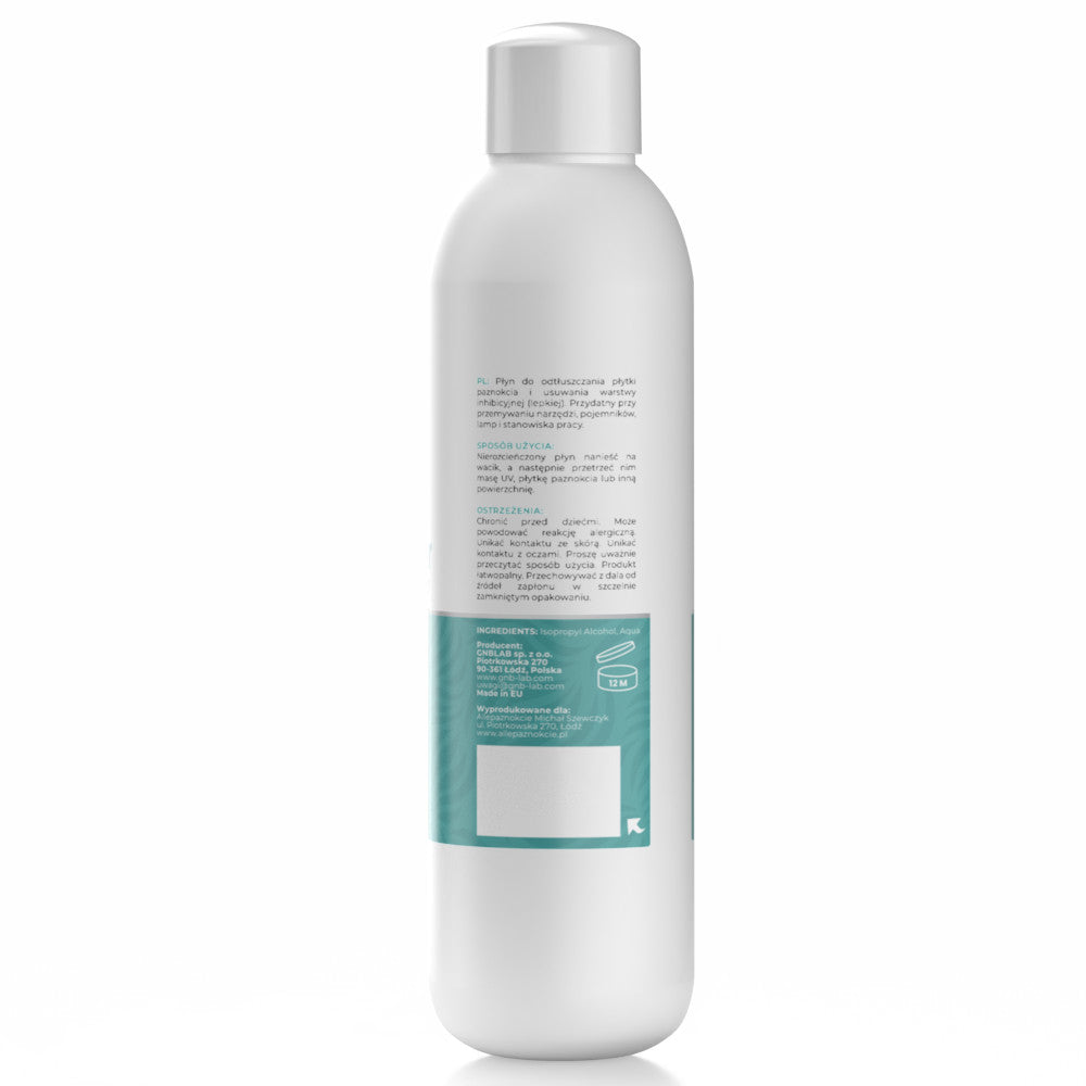 Cleaner Płyn Do Odtłuszczania Płytki Paznokcia Ntn Premium 1000 Ml