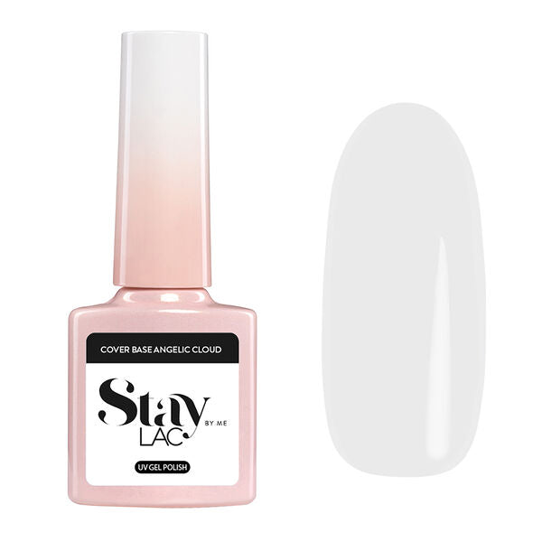 StayLac Hybrydowa Baza Do Paznokci Cover Base Angelic Cloud, 5 ml
