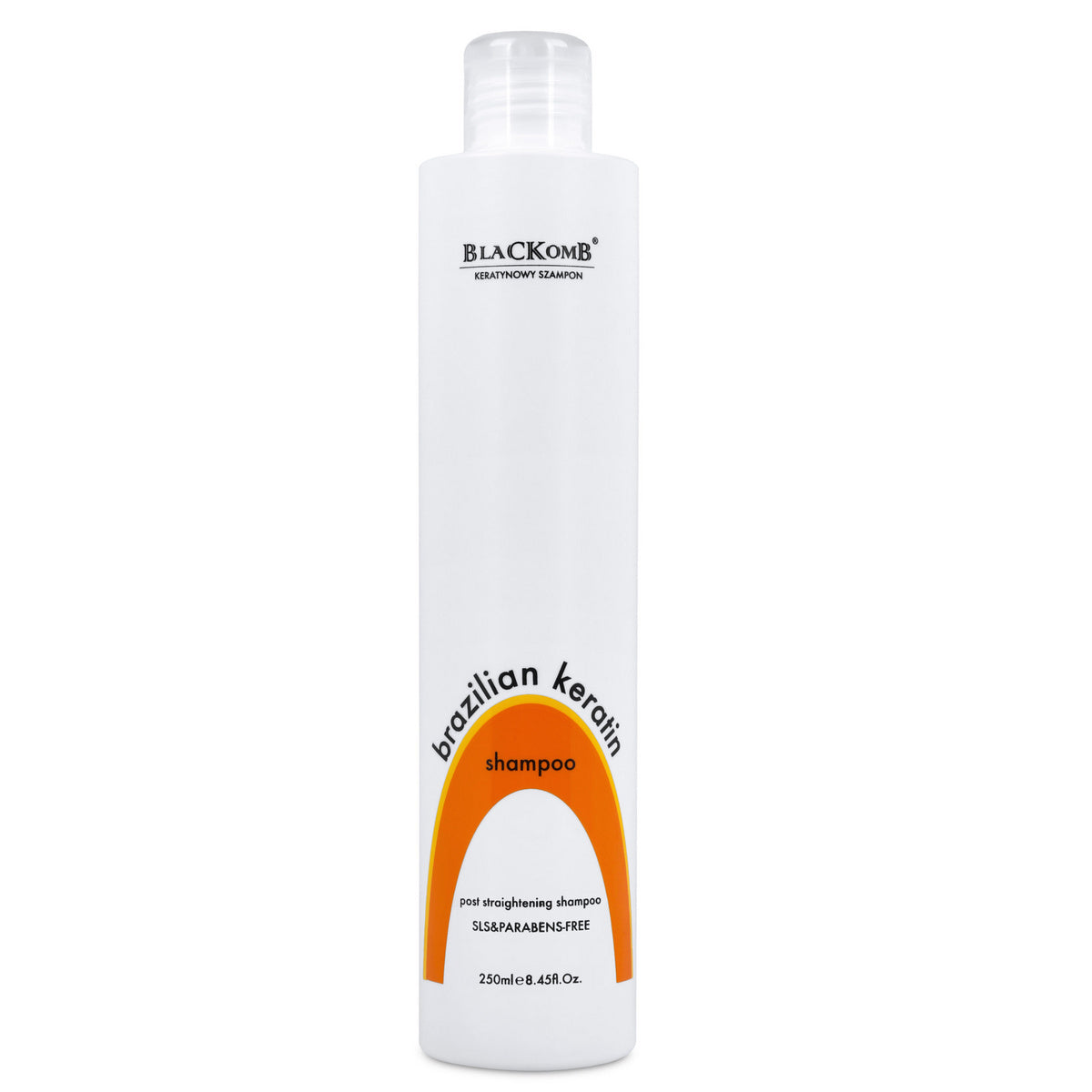 Poniks Szampon Po Keratynowym Prostowaniu Włosów Nanoplasti Bez SLS Blackomb Brazilian Keratin 250ml